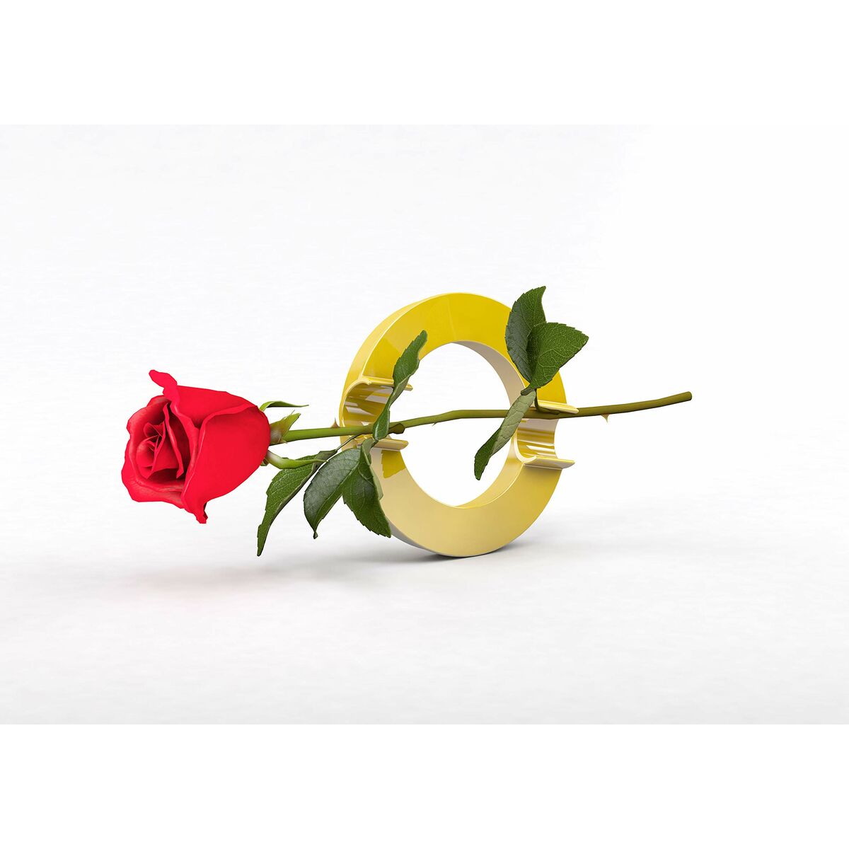 Magnet Novus MEGA Magnet  CIRCLE XL Yellow Circle Ø 8 cm-4
