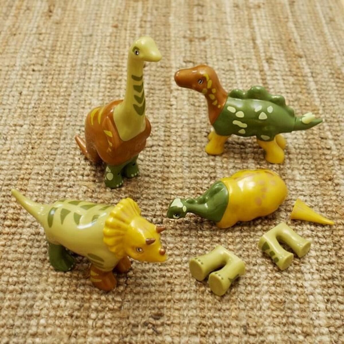 Construction set Klein Magnet Dino Puzzle Multicolour-5