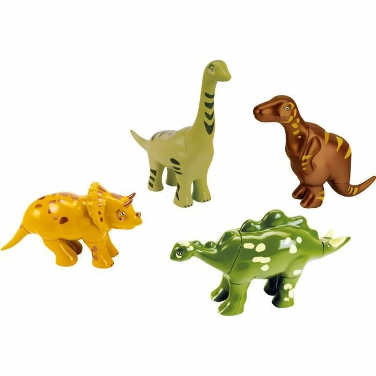 Construction set Klein Magnet Dino Puzzle Multicolour-3
