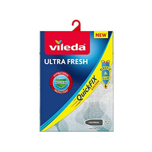 Ironing board cover Vileda 168989 Ultrafresh Quick Fix Grey (130 x 45 cm)-1