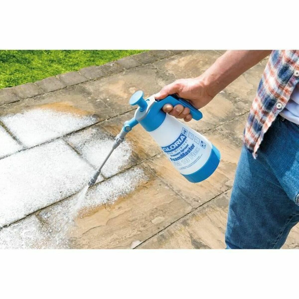 Garden Pressure Sprayer Gloria FoamMaster FM10 Flex Foam 1 L-3