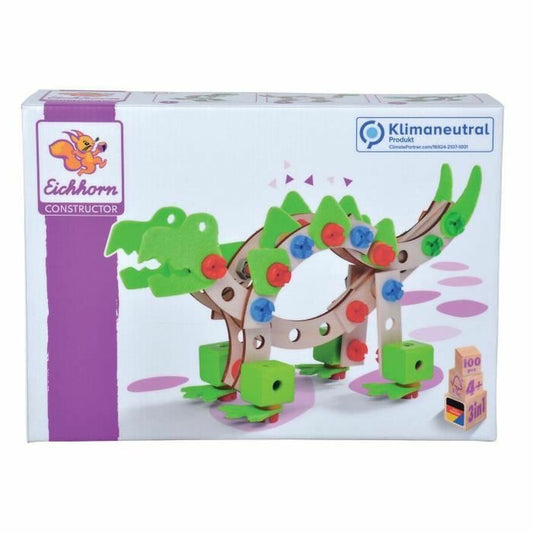 Construction set Eichhorn Multicolour 100 Pieces-0