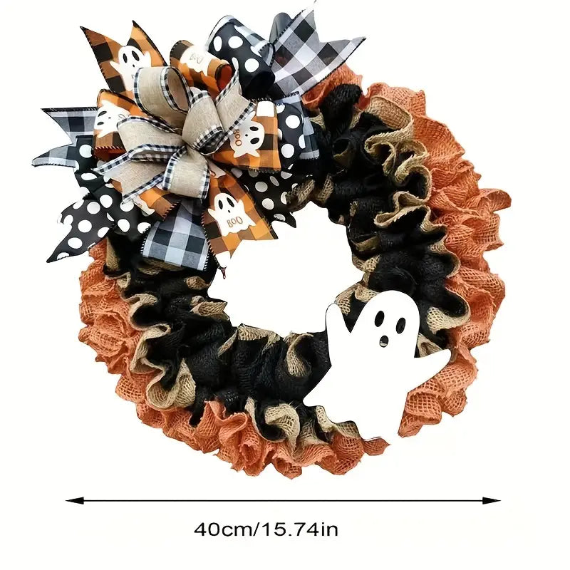 Spooky Specter Strand: Halloween Ribbon Garland-2