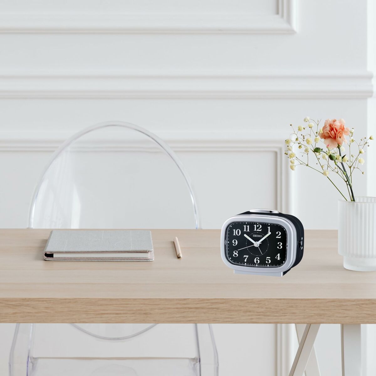 Alarm Clock Seiko QHK060A Grey-4