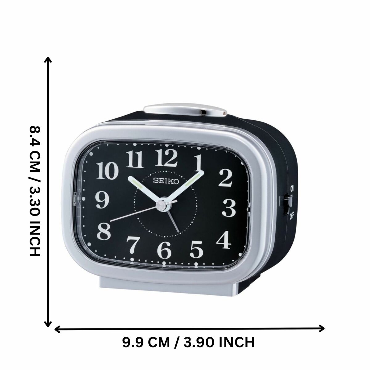 Alarm Clock Seiko QHK060A Grey-3