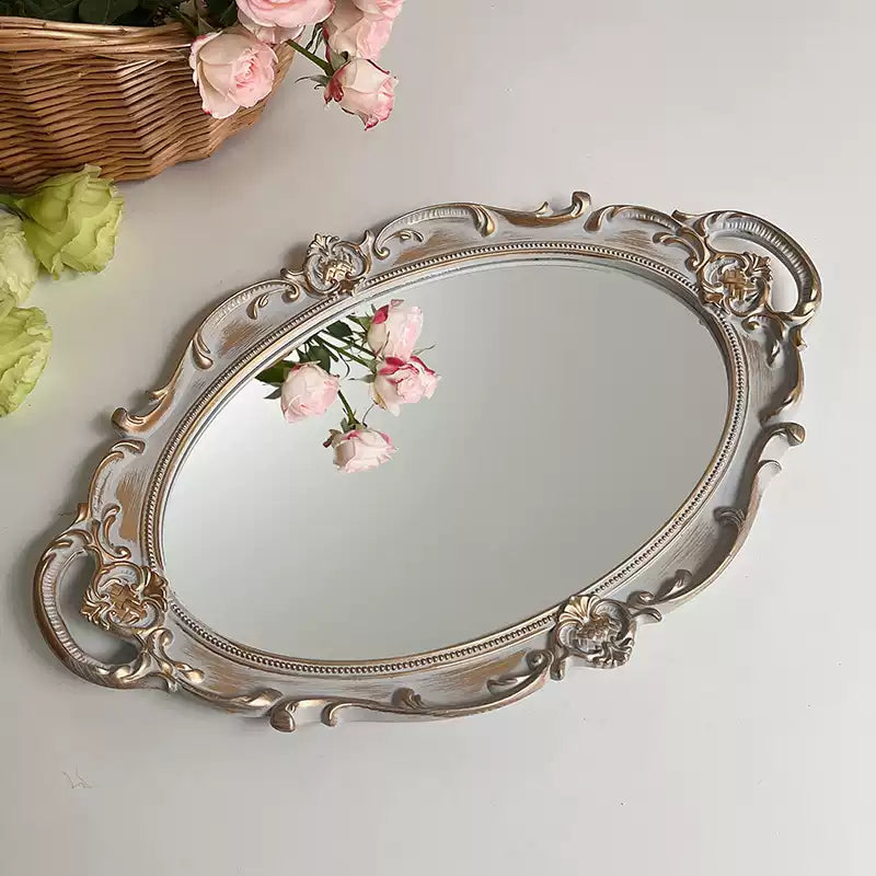 French Vintage Vanity Mirror-8
