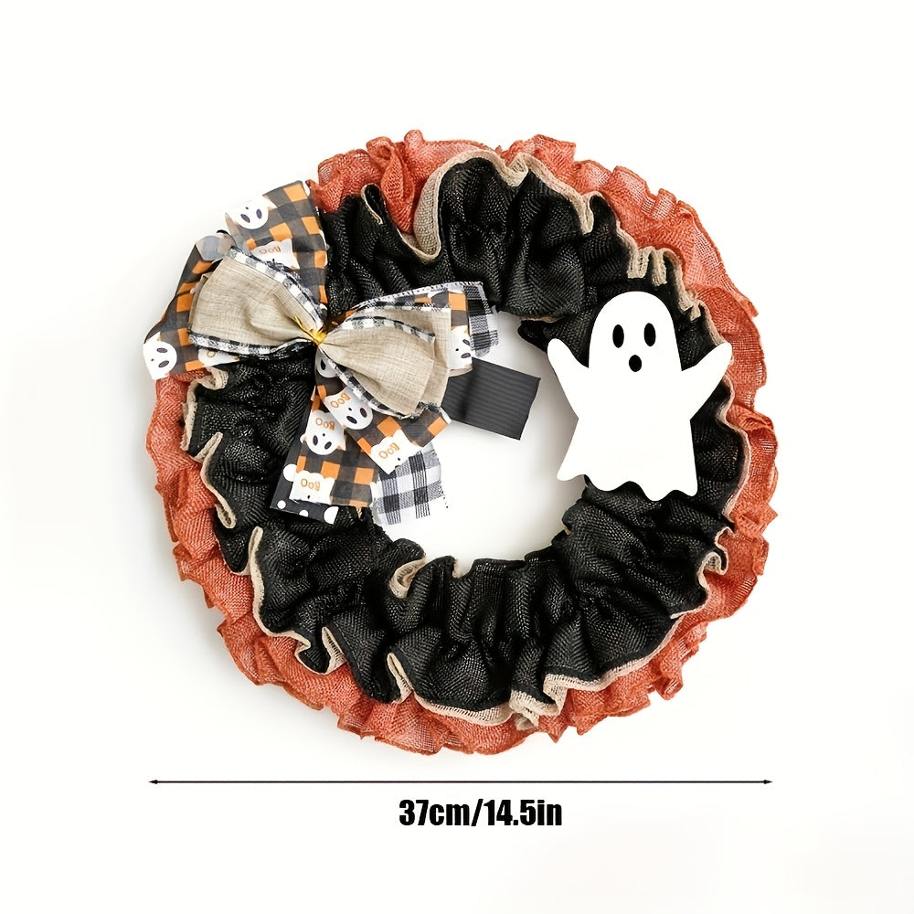NNETM Halloween Wreath Indoor Holiday Decor-4