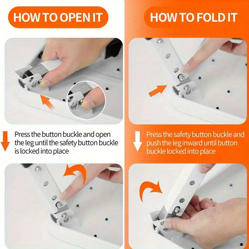Folding Step Stool 1-Step Ladder-4