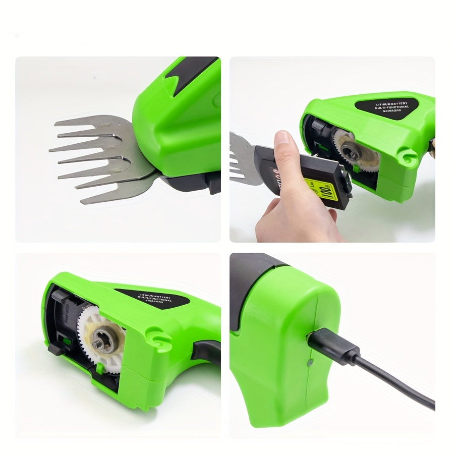 Cordless 2-in-1 Grass Shear & Hedge Trimmer-4