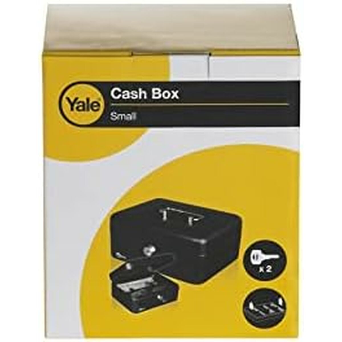 Safety-deposit box Yale Y-CB0800NFP Black Metal Steel-6