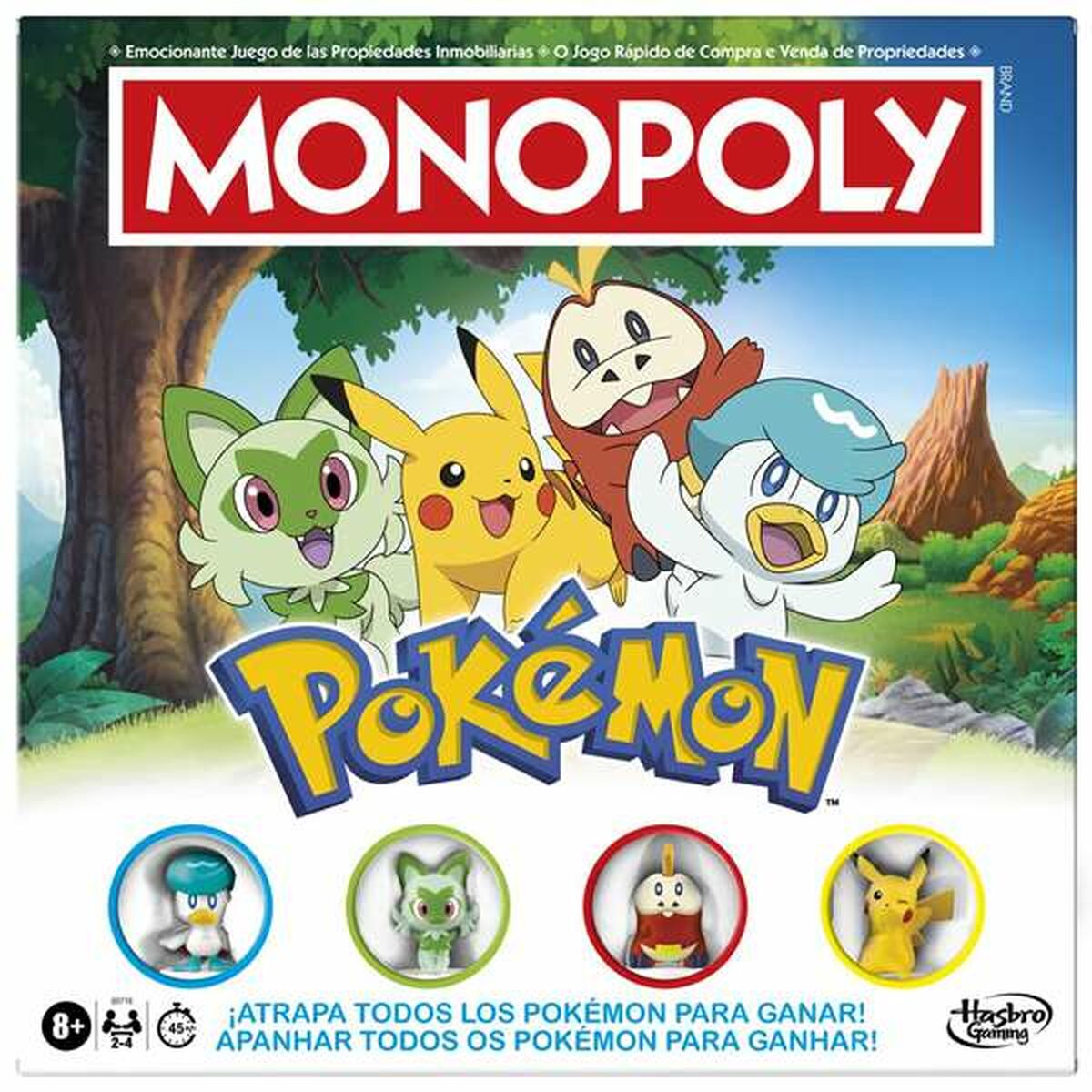 Board game Hasbro Monopoly Pokemon-7