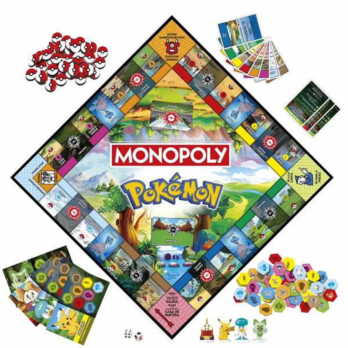 Board game Hasbro Monopoly Pokemon-6