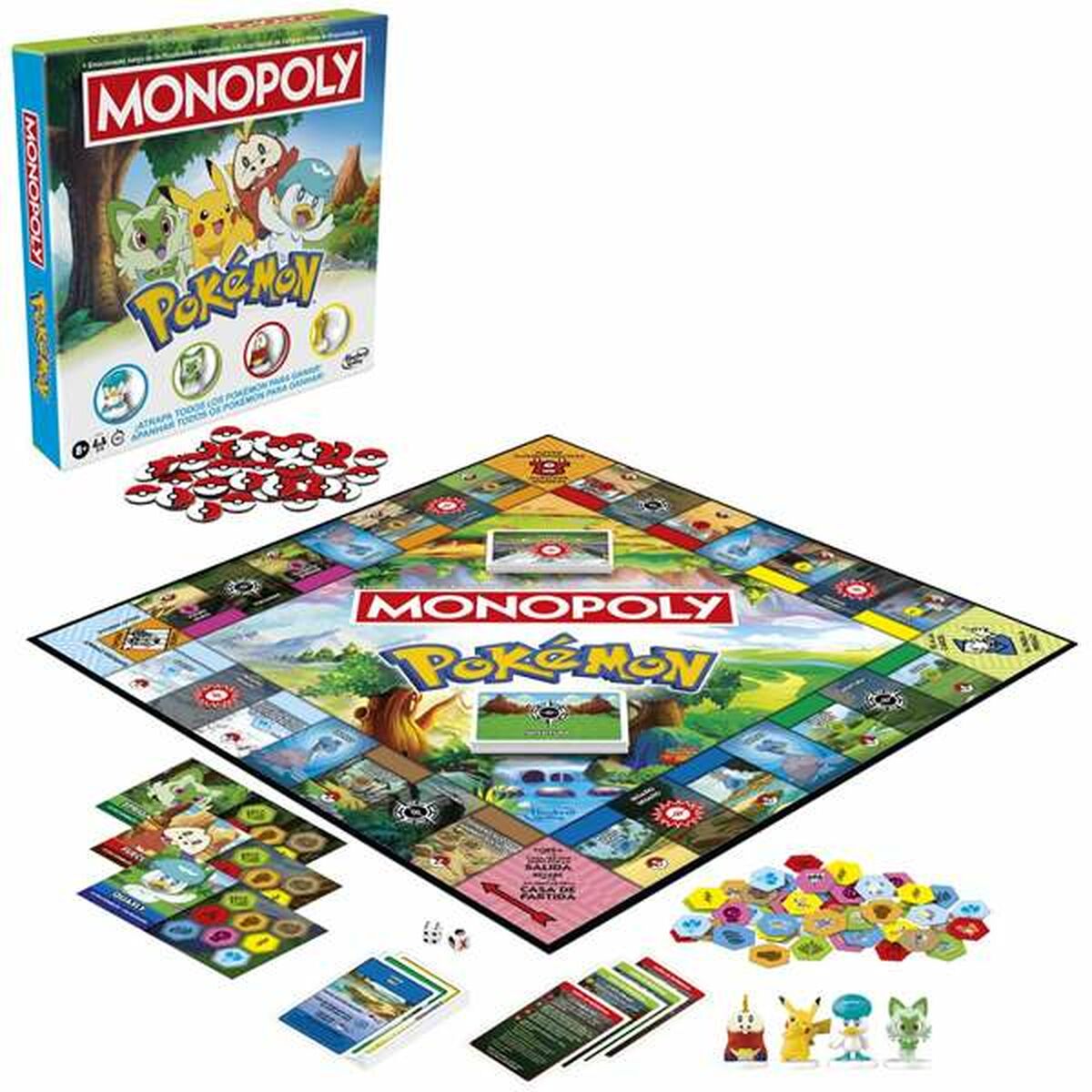 Board game Hasbro Monopoly Pokemon-4