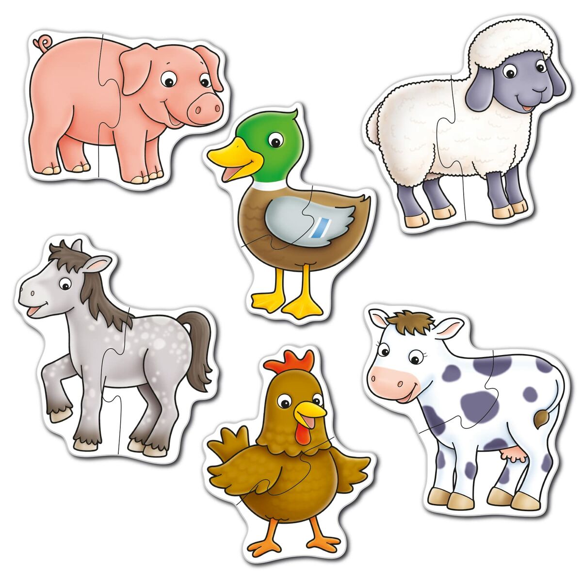 Puzzle Orchard Farmyard (FR)-1