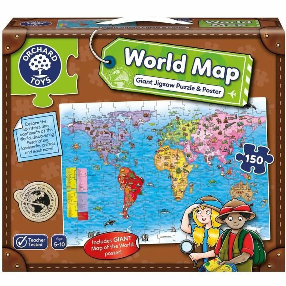 Puzzle Orchard World Map (FR)-0