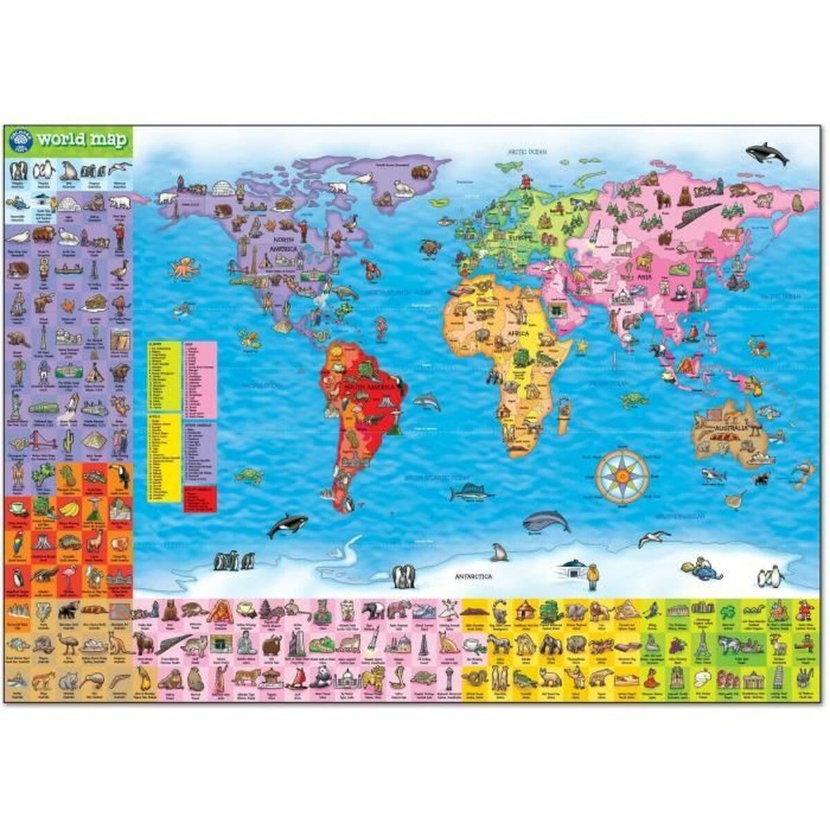 Puzzle Orchard World Map (FR)-3