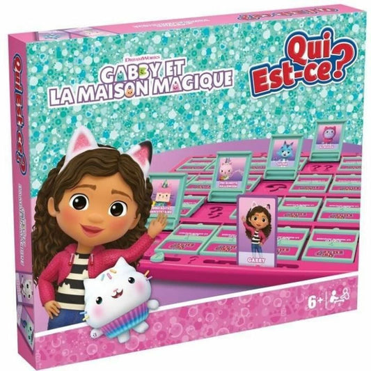 Board game Winning Moves Who is it? Gabby and the Magic House - Gabby's Dollhouse Version-0