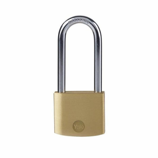 Key padlock Yale Golden-0
