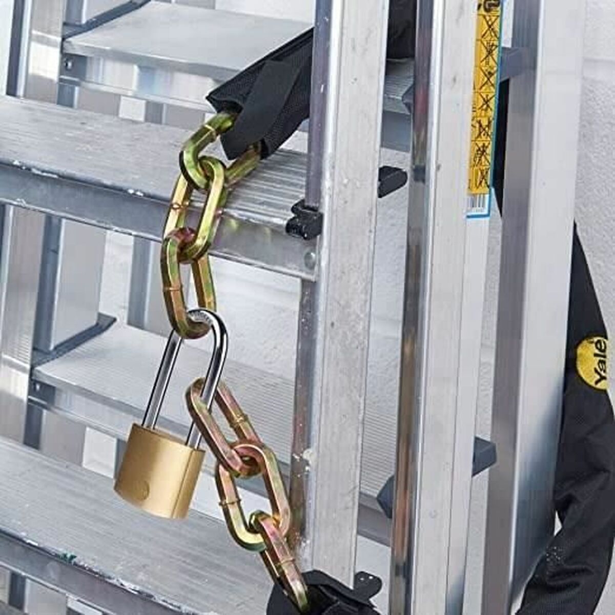 Key padlock Yale Golden-1