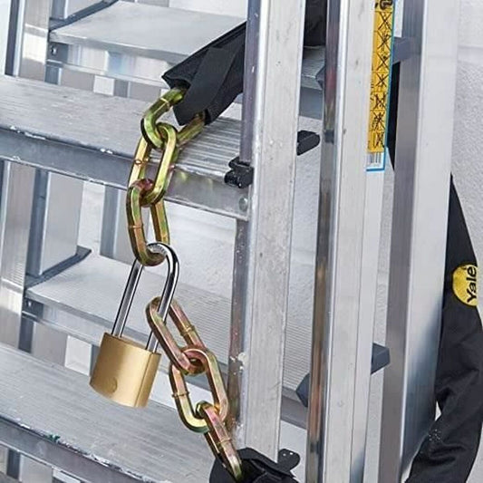 Key padlock Yale Golden-1