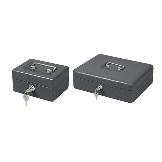 Safe-deposit box Bensontools Black Steel 30 x 24 x 9 cm-0