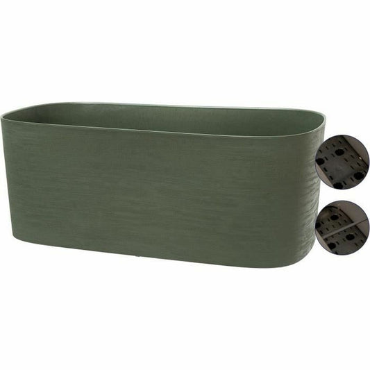 Self-watering planter Garden ID Green 17 x 50 x 17 cm-1
