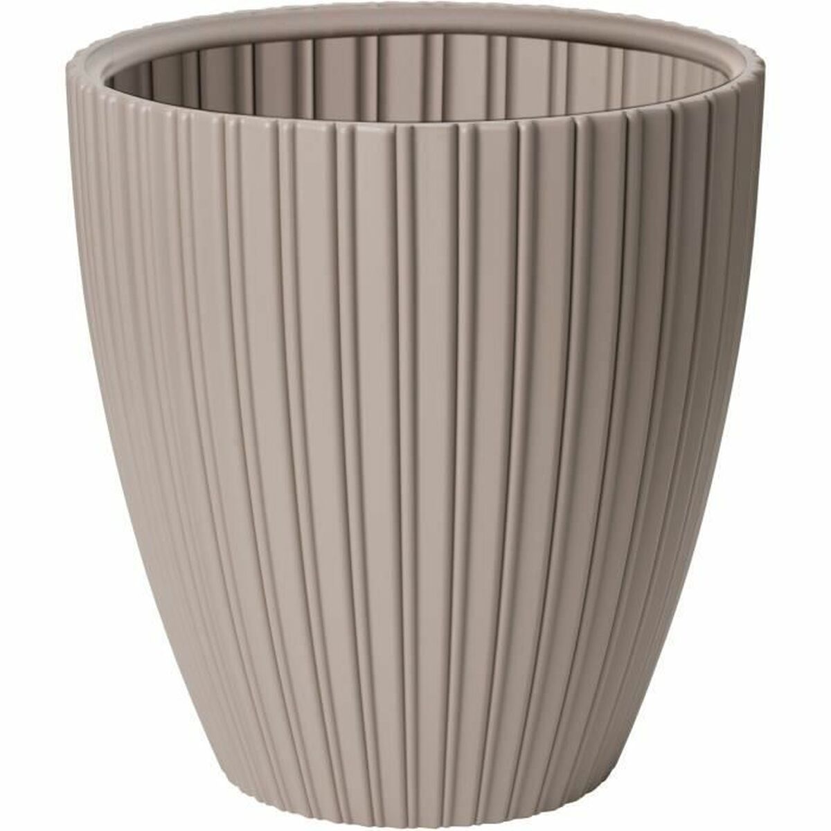Plant pot Garden ID Fancy Brown Taupe Polyethylene 40 x 42 cm-0