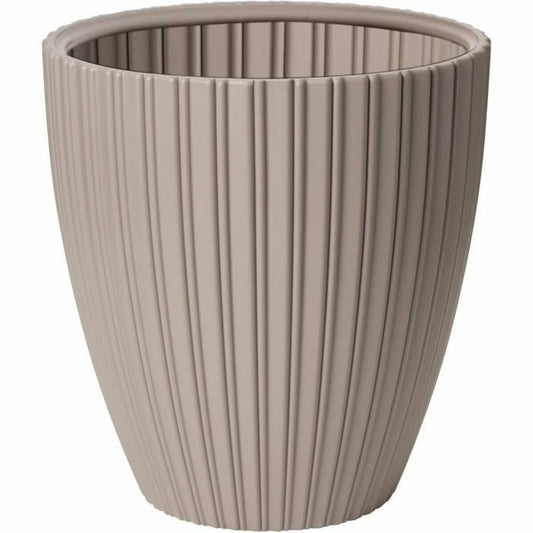 Plant pot Garden ID Fancy Brown Taupe Polyethylene 40 x 42 cm-0