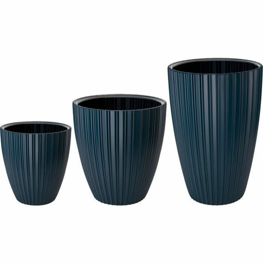 Plant pot Garden ID Fancy Blue Polyethylene 40 x 42 cm-1