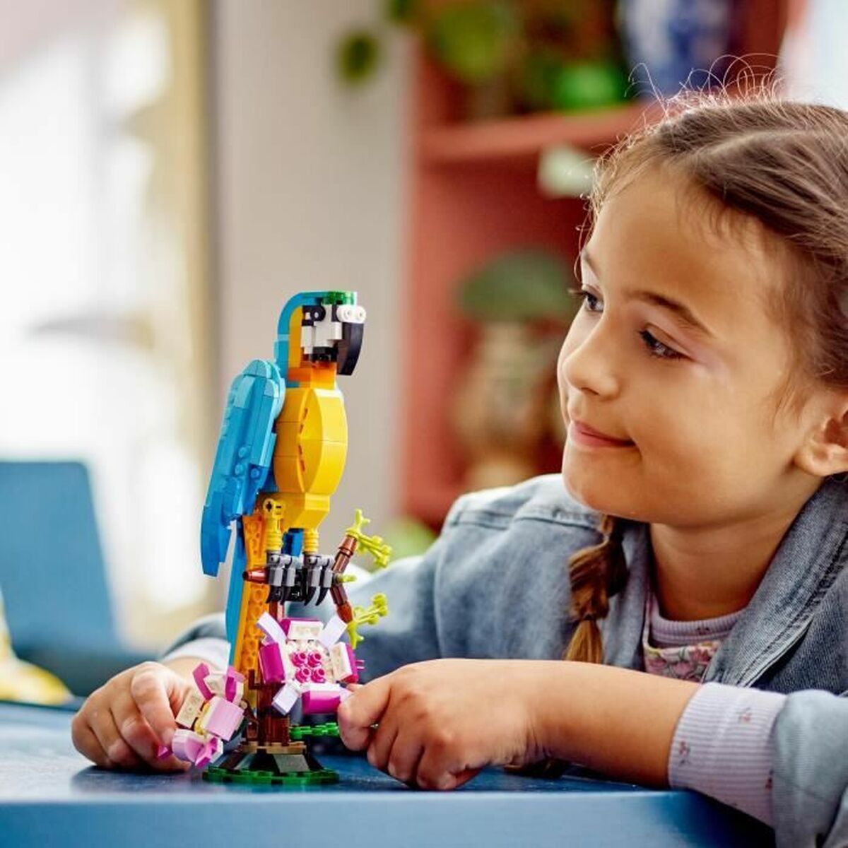Construction set Lego Creator 31136 Exotic parrot with frog and fish 3-in-1 253 Pieces-3