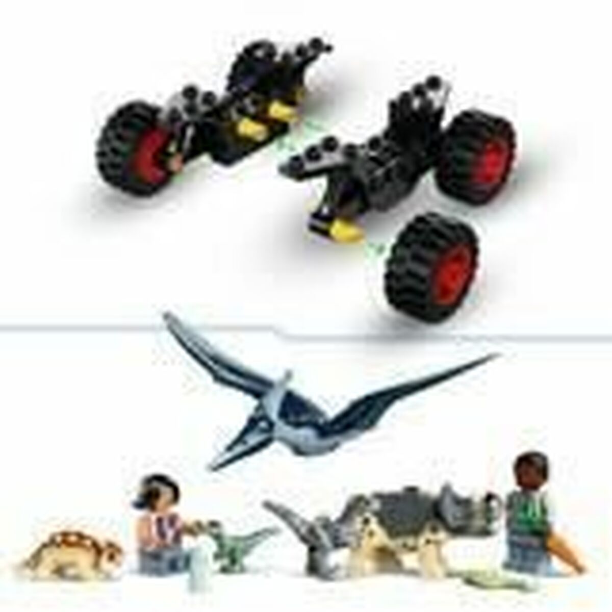 Construction set Lego 76963 Jurassic World Baby Dinosaur Rescue Center Multicolour-4