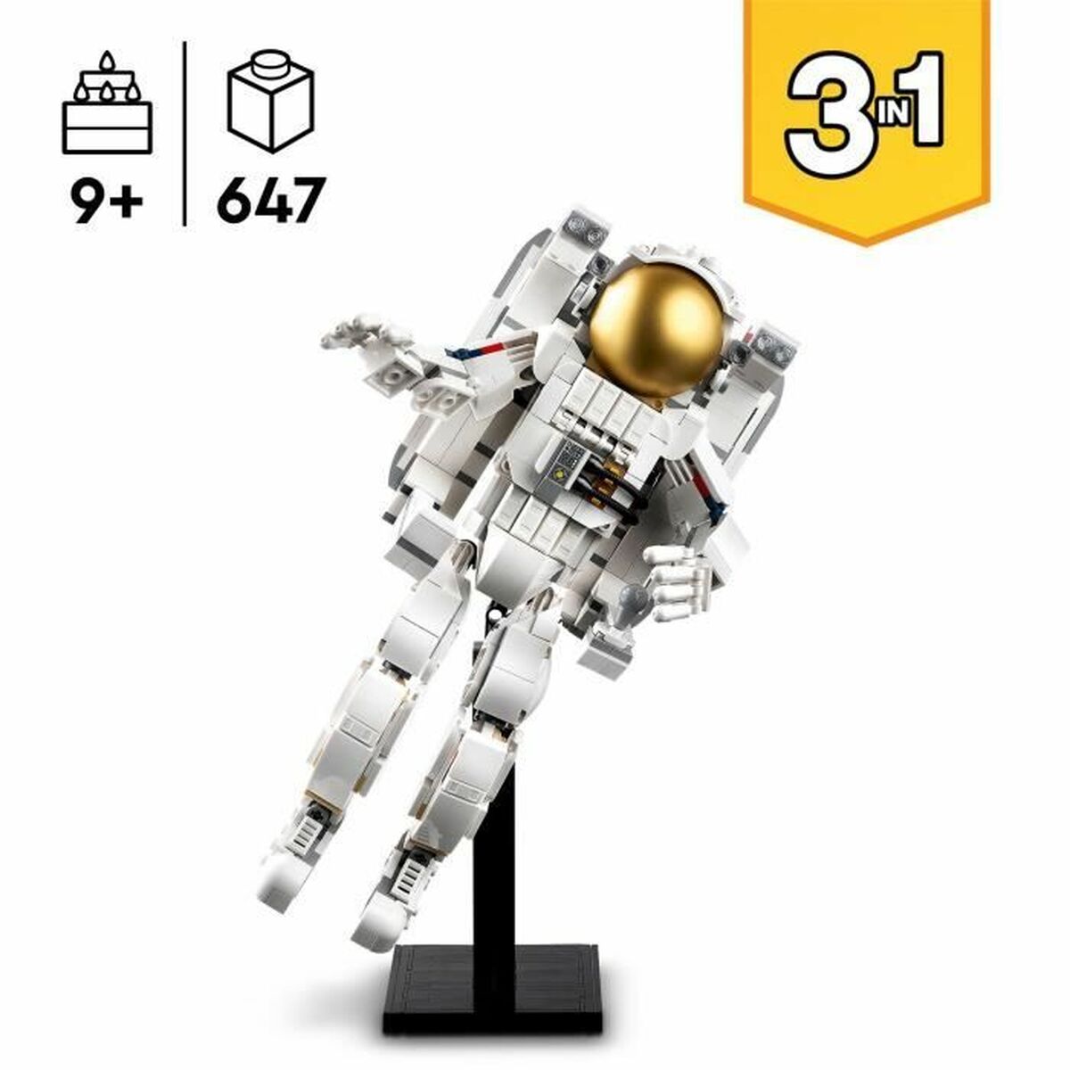 Construction set Lego 31152 Creator 3in1 Astronaut in Space Multicolour 647 Pieces-5