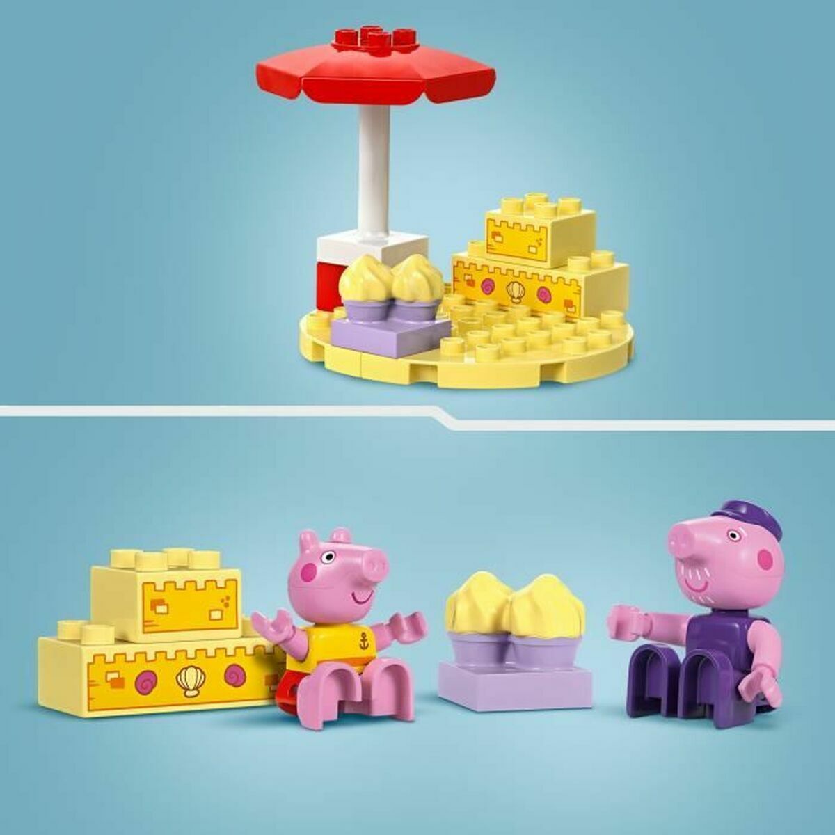 Construction set Lego Peppa Pig's Boat Trip Multicolour-4