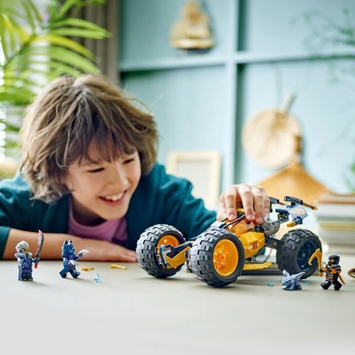 Construction set Lego NINJAGO 71811 Arin's Ninja Off-Road Buggy Multicolour-2