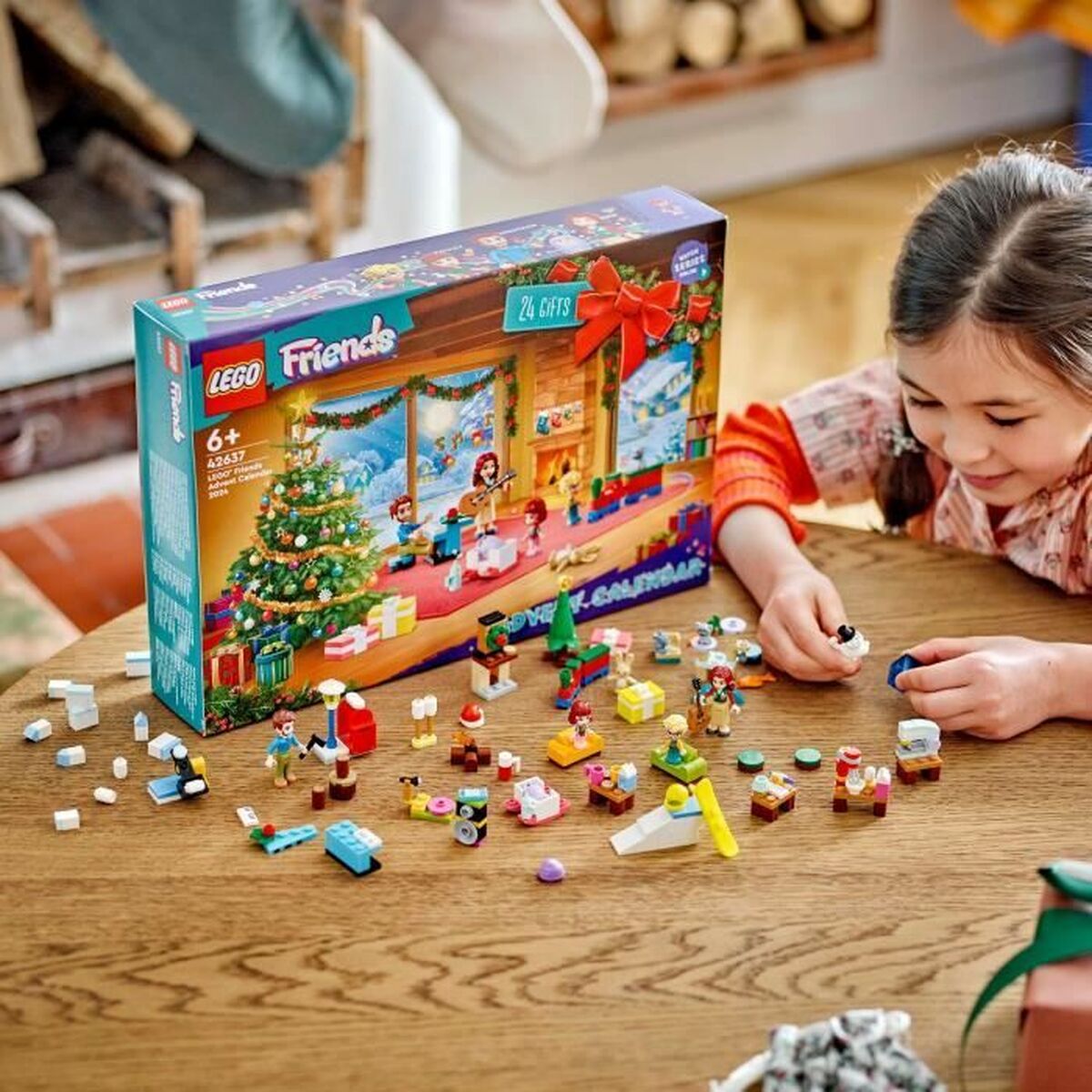Construction set Lego 42637 Advent Calendar 2024 Gifts Before Christmas Multicolour-2
