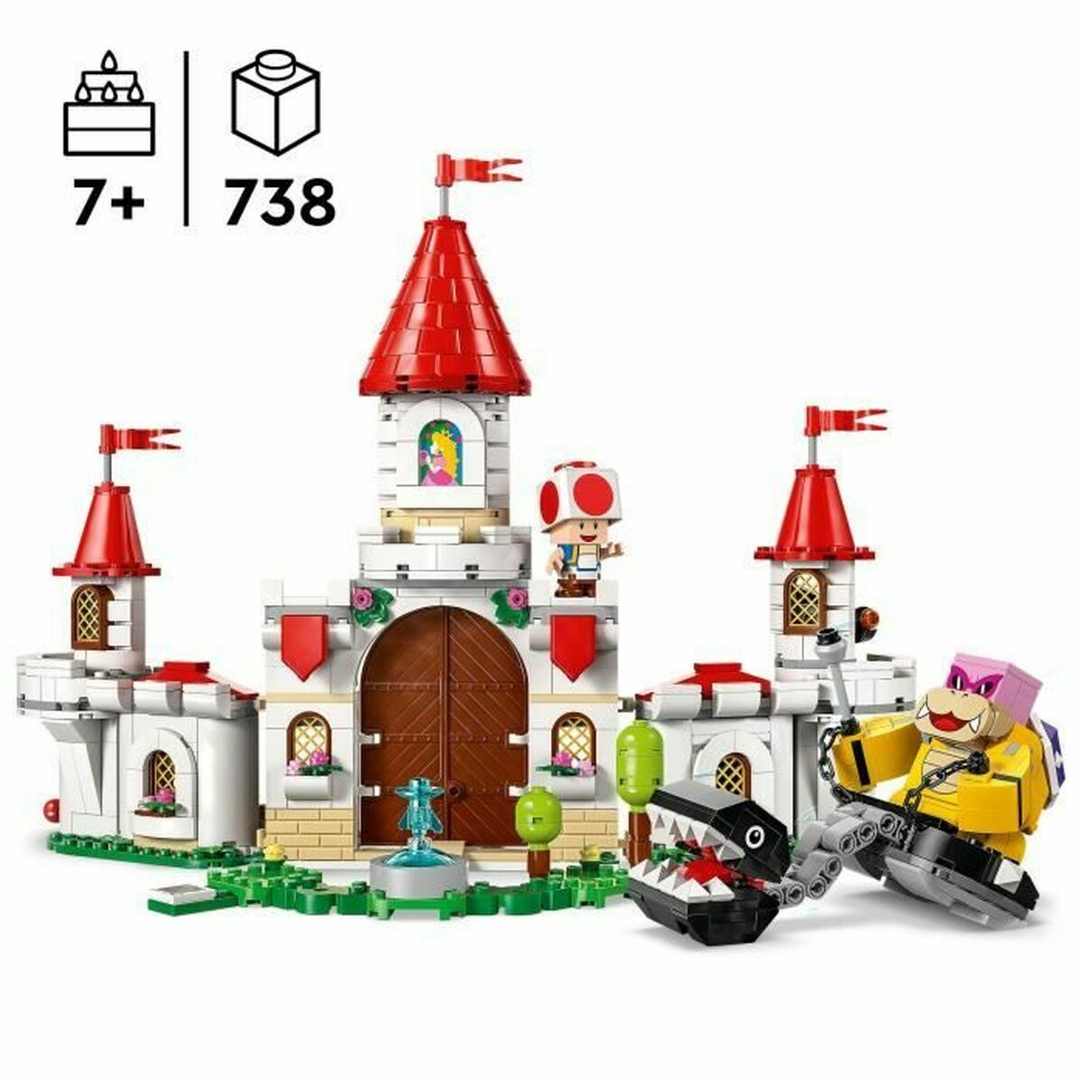 Construction set Lego 71435 Roy Peach's Castle Battle Multicolour-4