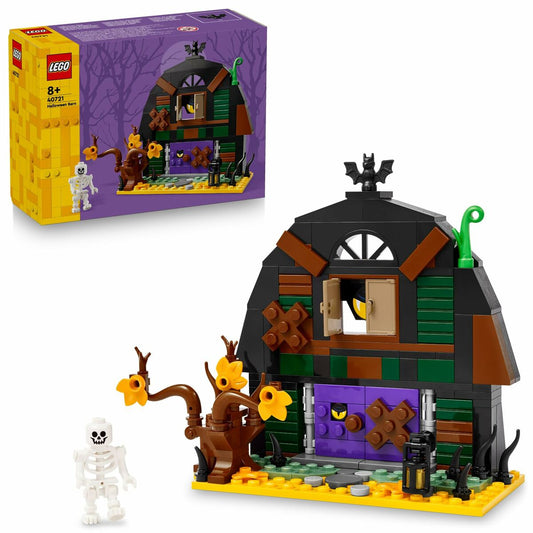 Construction set Lego 40721 Halloween Barn 205 Pieces-0