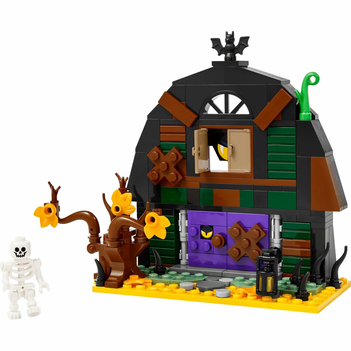 Construction set Lego 40721 Halloween Barn 205 Pieces-8