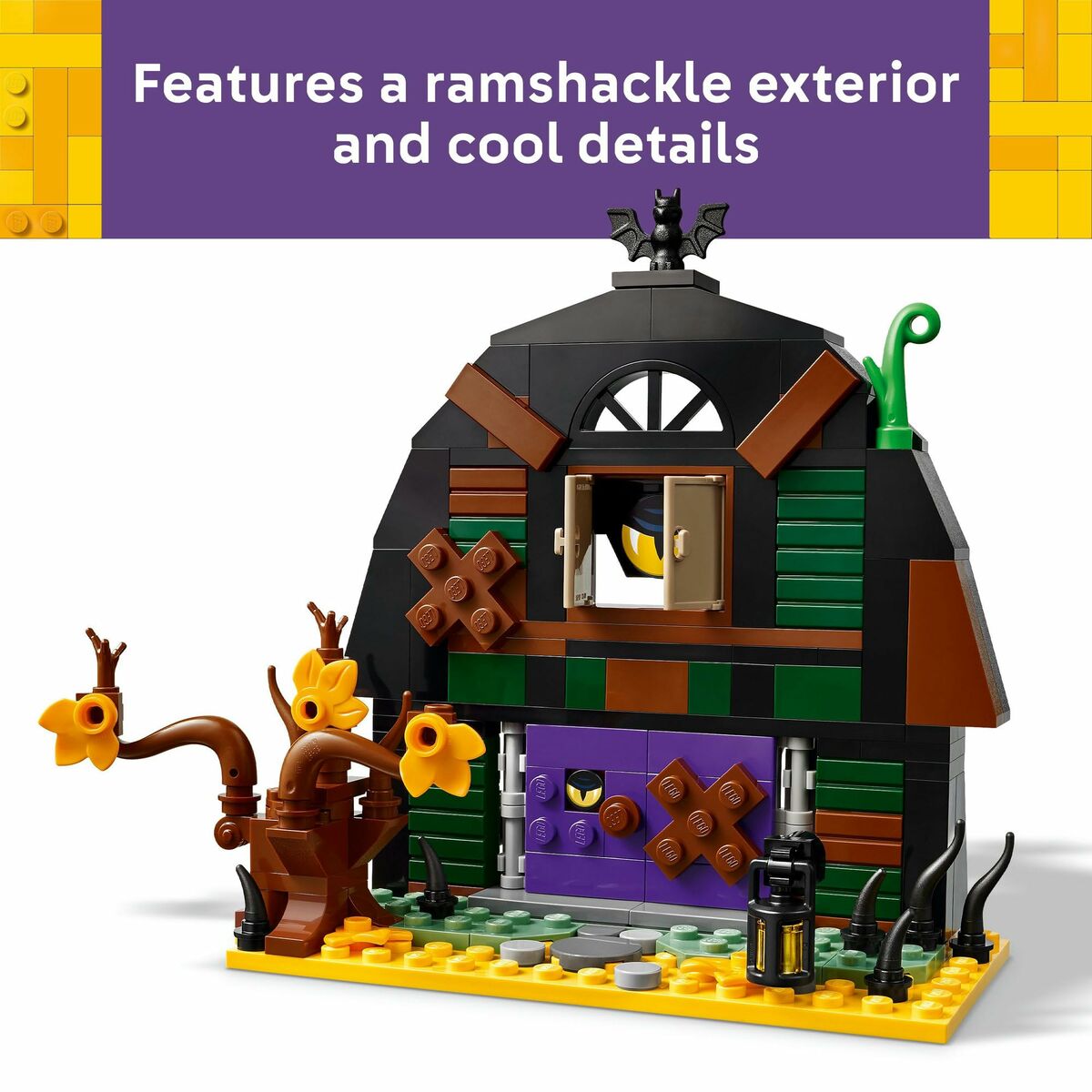Construction set Lego 40721 Halloween Barn 205 Pieces-4