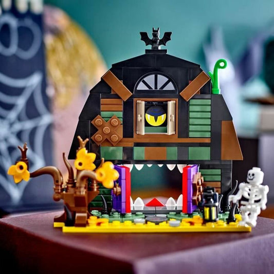 Construction set Lego 40721 Halloween Barn 205 Pieces-10