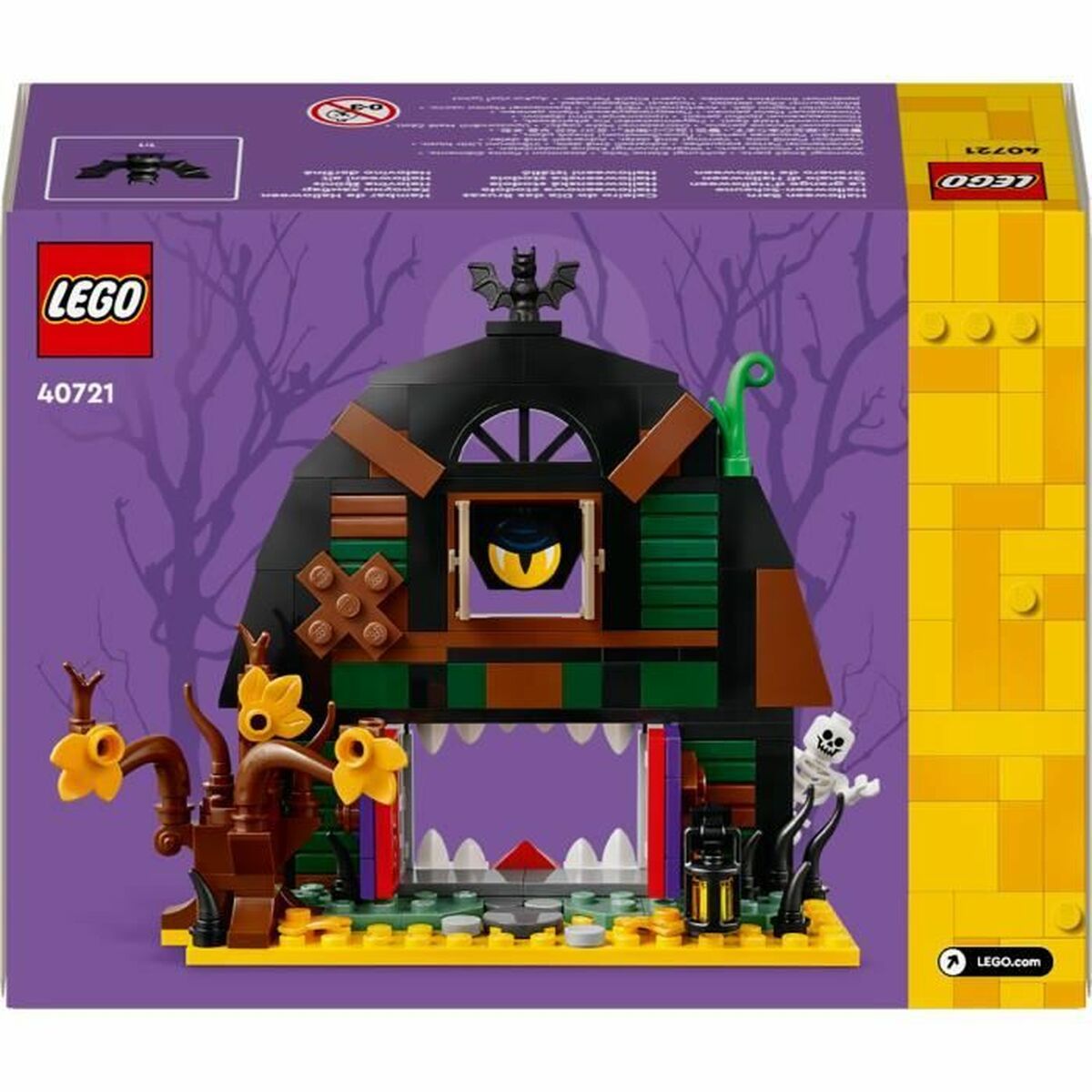 Construction set Lego 40721 Halloween Barn 205 Pieces-9