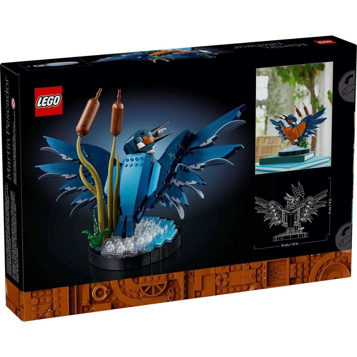Construction set Lego 10331 Icons Faunia Multicolour 834 Pieces-7