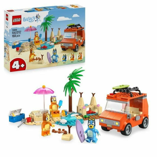 Construction set Lego 11202 Bluey's Beach & Family Car Trip 133 Pieces-0