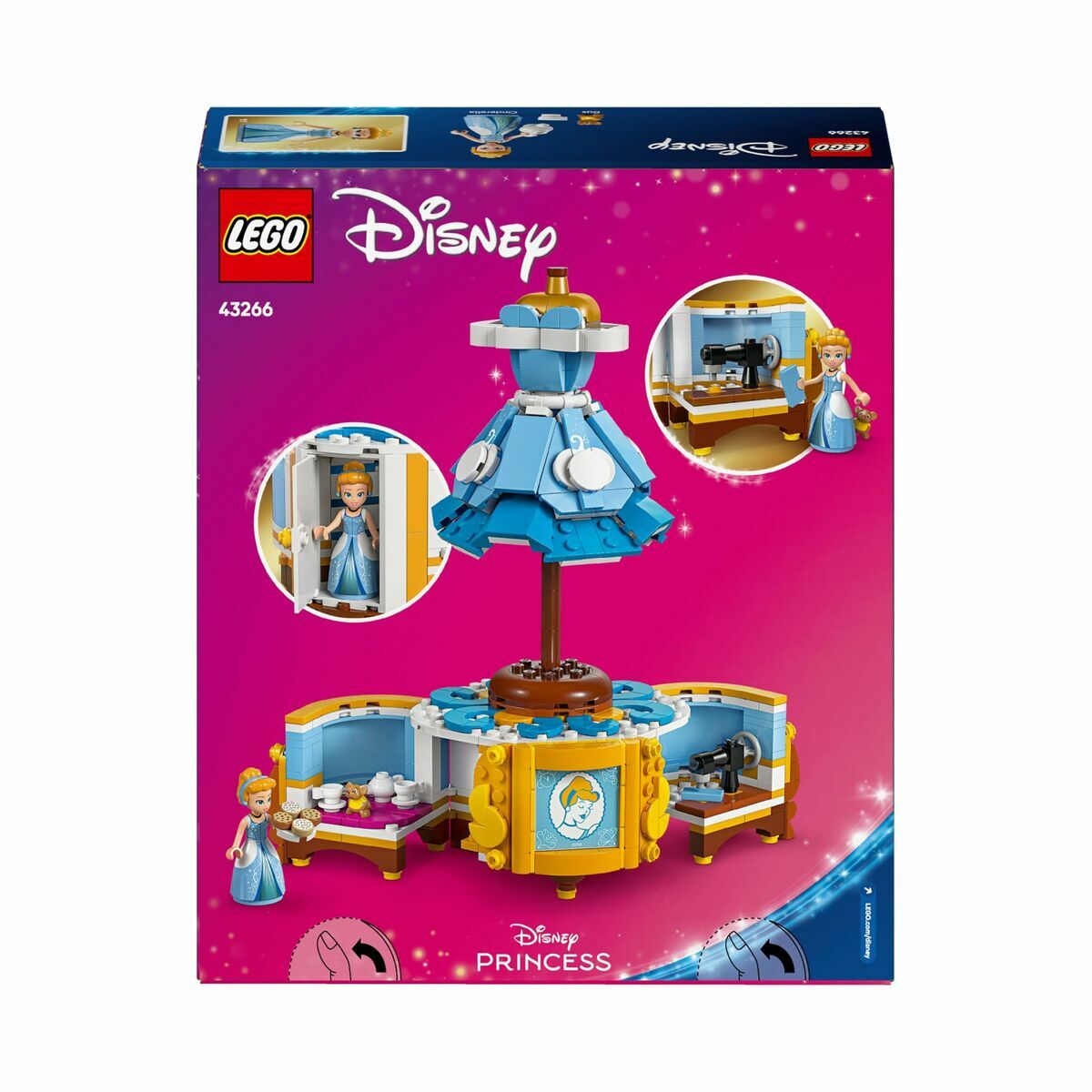 Construction set Lego Disney Princess 43266 474 Pieces-2