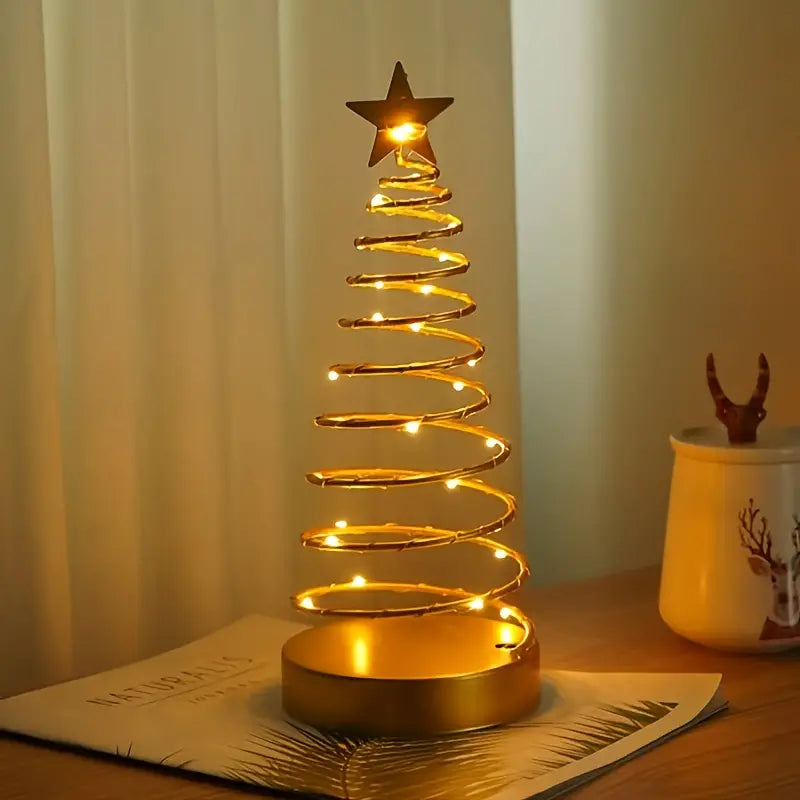 Radiant Christmas: Crystal Tree Nightlight-4