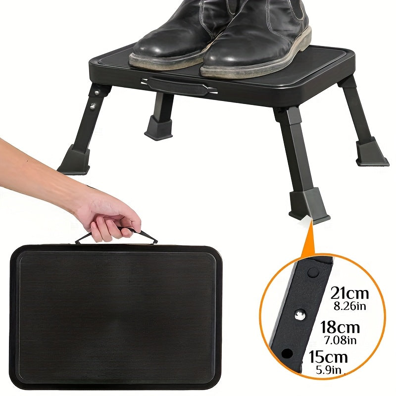 Folding Step Stool 1-Step Ladder-2