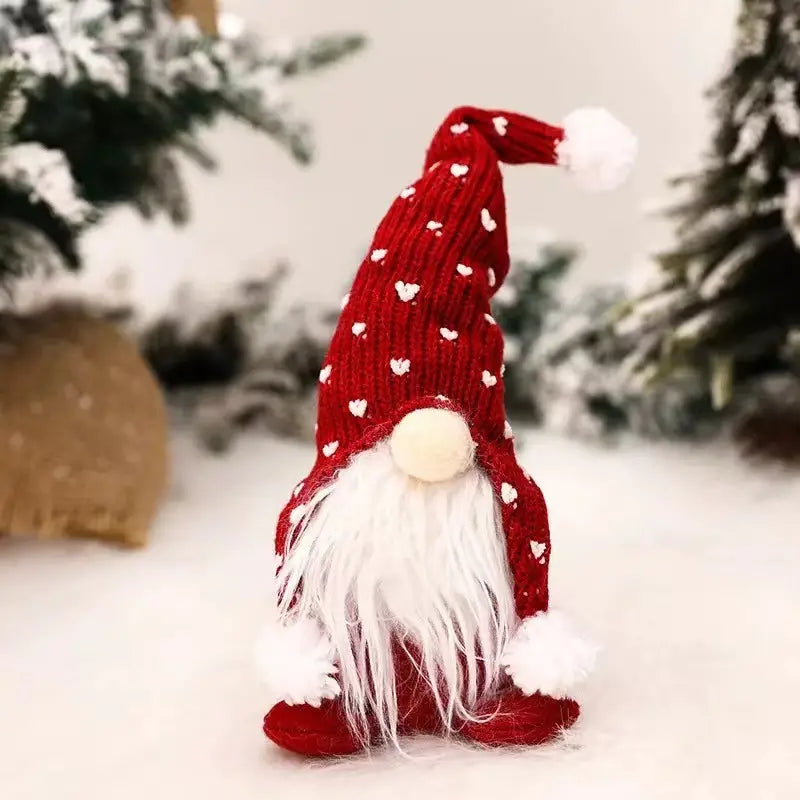 NNETM 1pc Christmas Gnome Plush Doll - Christmas Ornament, Room Decor, Mothers Day Gift-3