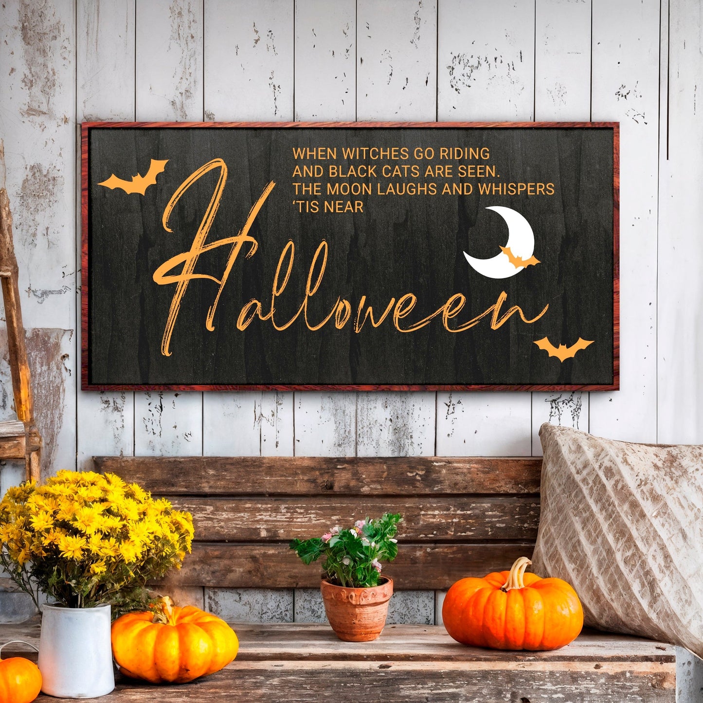 When Witches Halloween Wall Sign-4