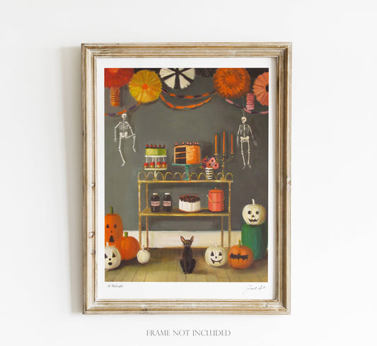 At Midnight Art Print - 8.5 X 11-0