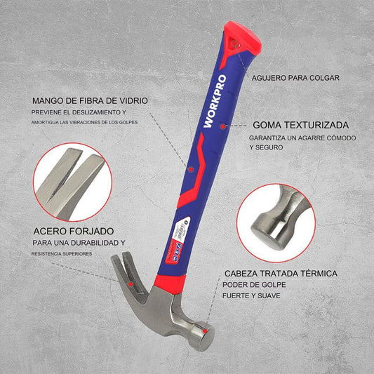 Hammer Workpro 450 g Carpentry-1